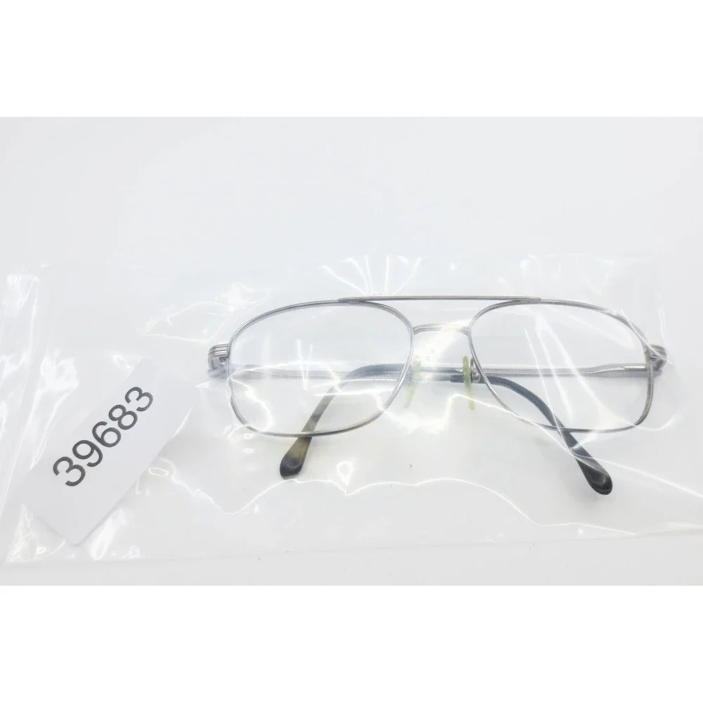 Sferoflex 2152 131 Gunmetal Aviator Eyeglasses Metal Frames 56-17-140 Italy